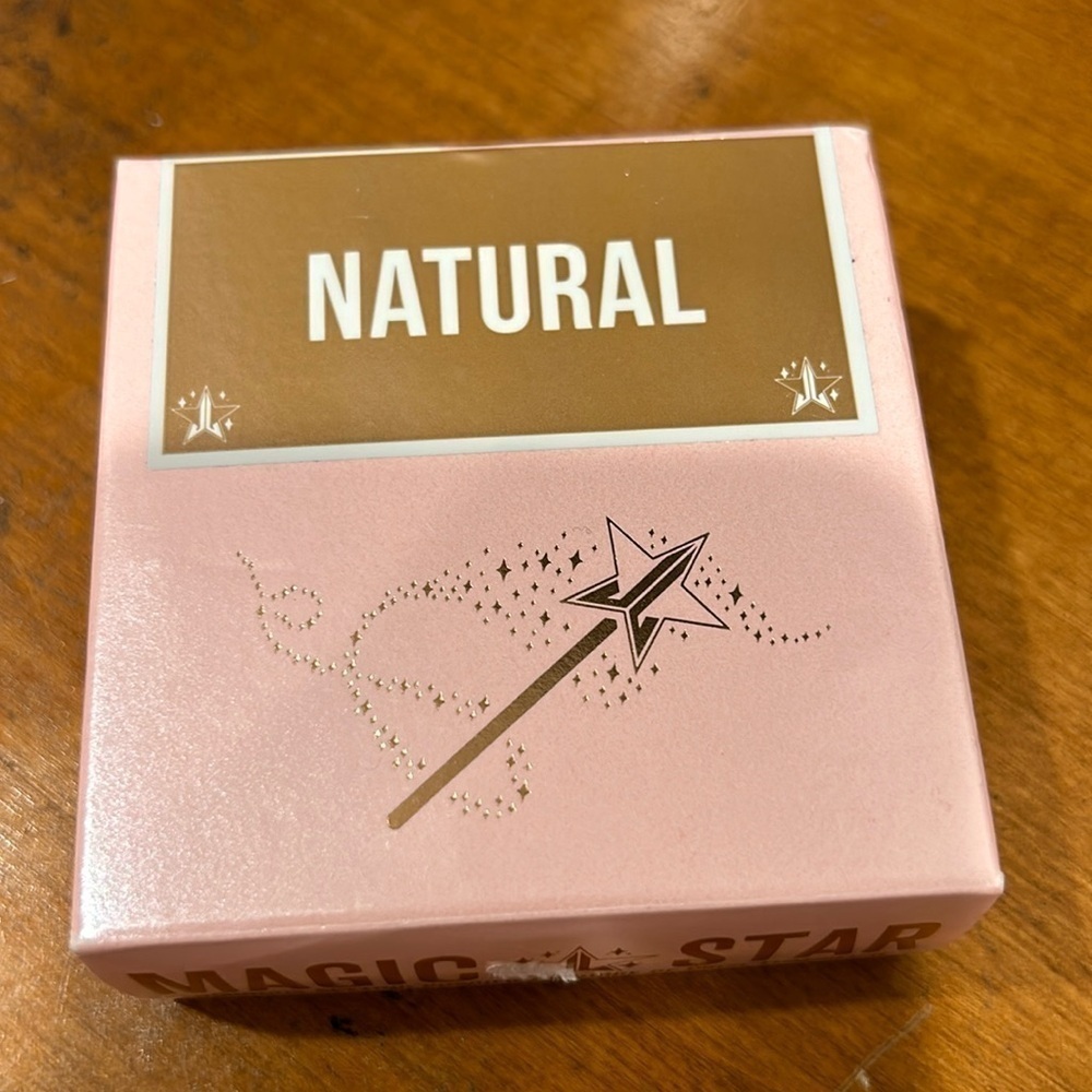Jeffrey star cosmetics magic star loose setting powder natural new in box